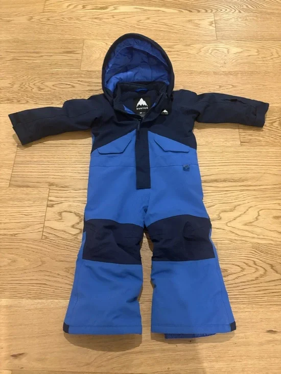 Burton Kids blue one piece Snowsuit - Picture 1 of 6
